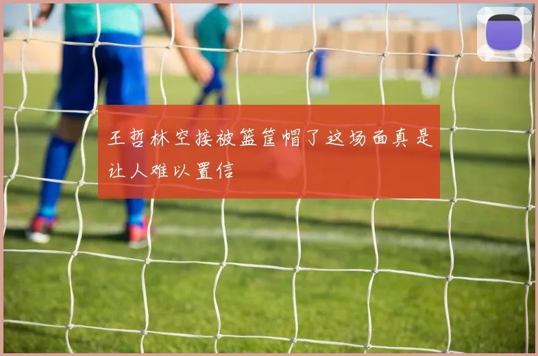 王哲林空接被篮筐帽了这场面真是让人难以置信